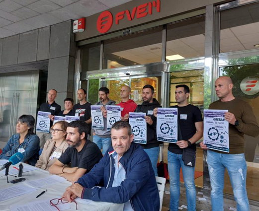 Huelga en el Metal de Bizkaia los días 23 y 30 de junio y 1 de julio